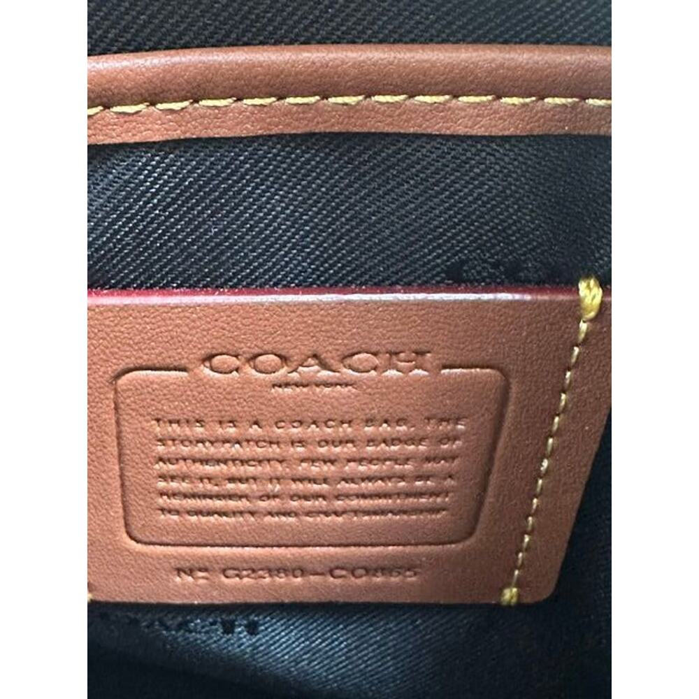 Coach Kitt Crossbody Bag Gunmetal Pewter NWT - Picture 3 of 4